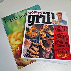 Bundle of 2 Grilling Cookbooks - How To Grill and Barbecue